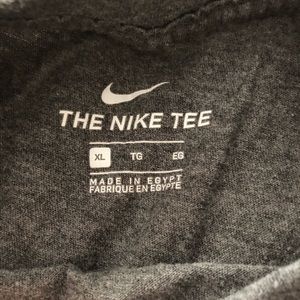 Nike tshirt grey and camo